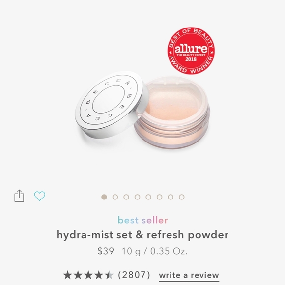 Becca  hydra-mist set powder - Picture 1 of 6